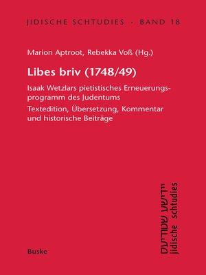 cover image of Libes briv (1748/49)